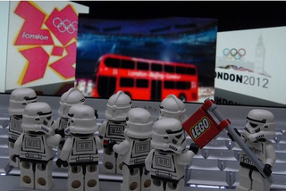 Illustration for article titled Imperial Sportstroopers Invade the Beijing Olympics